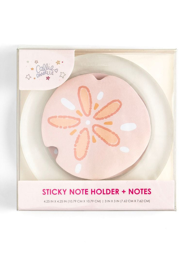 Sand Dollar Sticky Notes with Acrylic Holder, 3 of 3