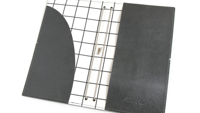 Charcoal Gray Traveler's Notebook Cover, 3 of 3