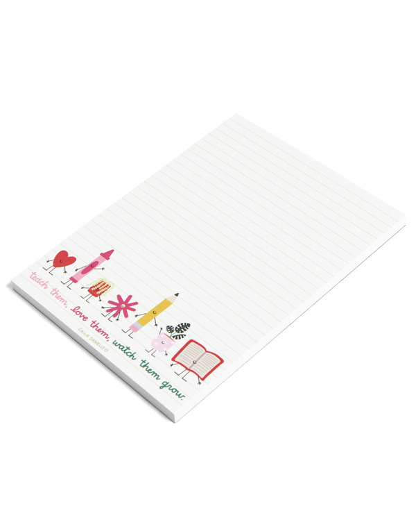 Teach Them Love Them Watch Them Grow Notepad, 4 of 8