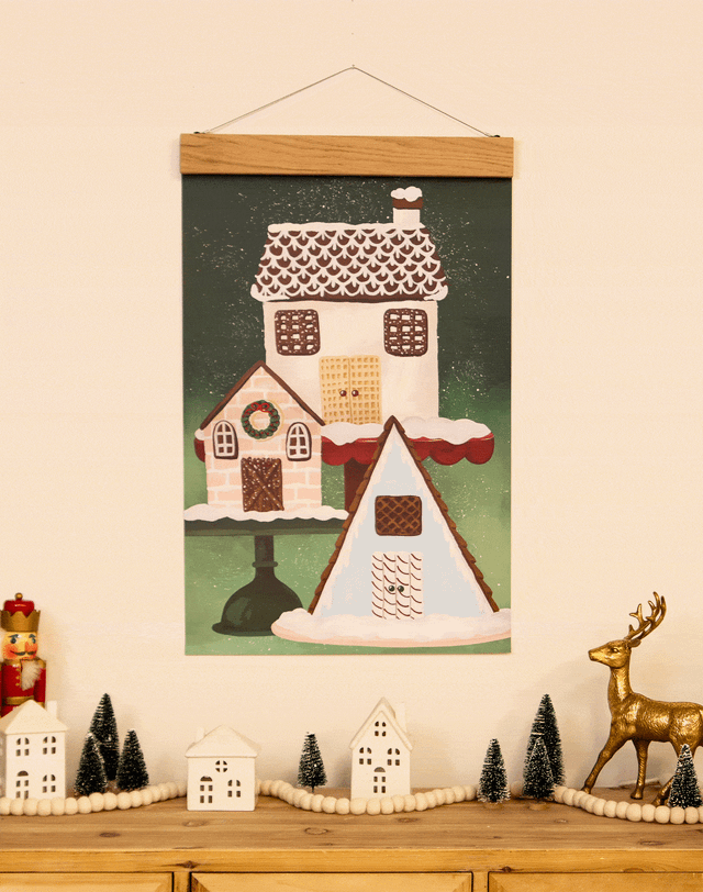 Christmas Countdown Calendar - Gingerbread Village, 1 of 6
