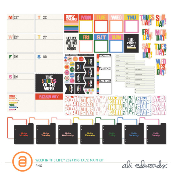 Week In The Life™ Digital 2024 Main Kit, 1 of 1