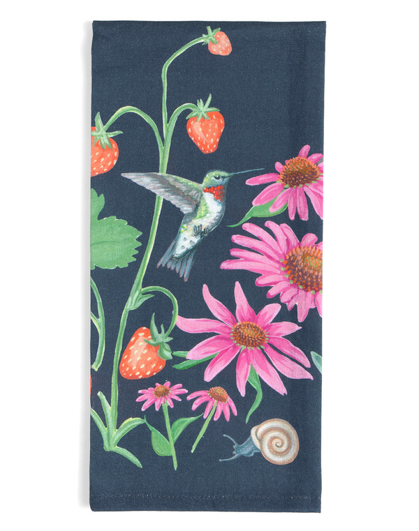 Garden Blooms Tea Towel, 2 of 2