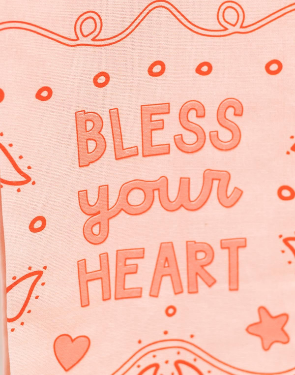 Bless Your Heart Western Tea Towel, 3 of 3