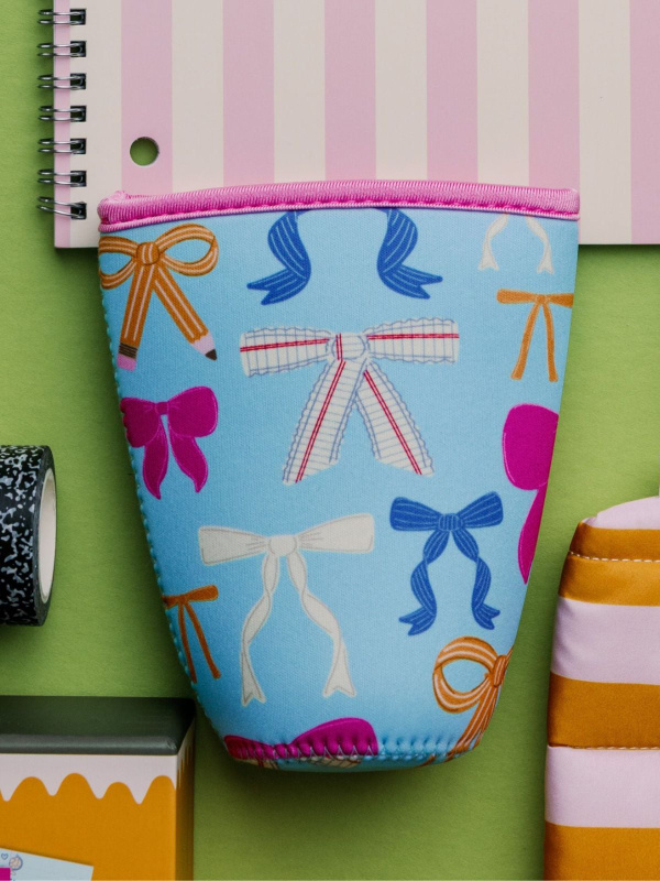 Coquette Classroom Bows Teacher-Inspired Drink Sleeve, 3 of 6