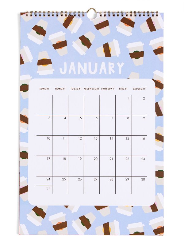 2027 Spiral Hanging Wall Calendar, 2 of 4