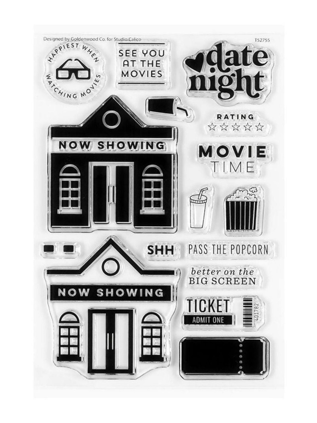 Stamp Set : 4×6 Movie Theatre by Goldenwood Co, 1 of 6