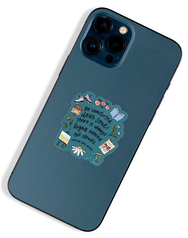 Be Comforted Little Women Decal Sticker, 4 of 4
