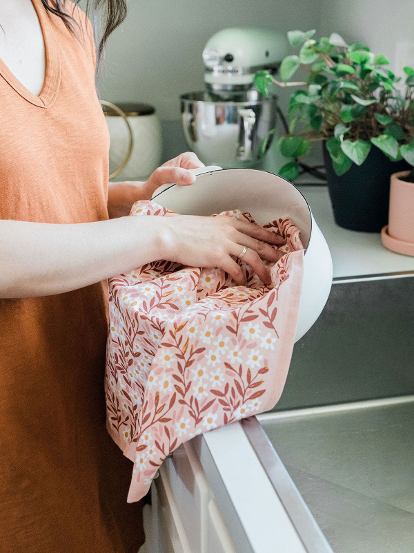Tiny Floral Kitchen Towel Set, 3 of 7