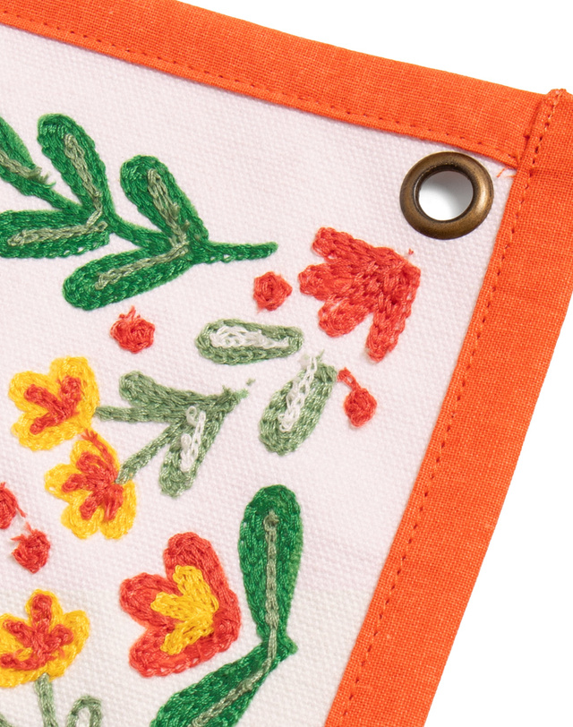 Library Embroidered Canvas Banner, 3 of 3