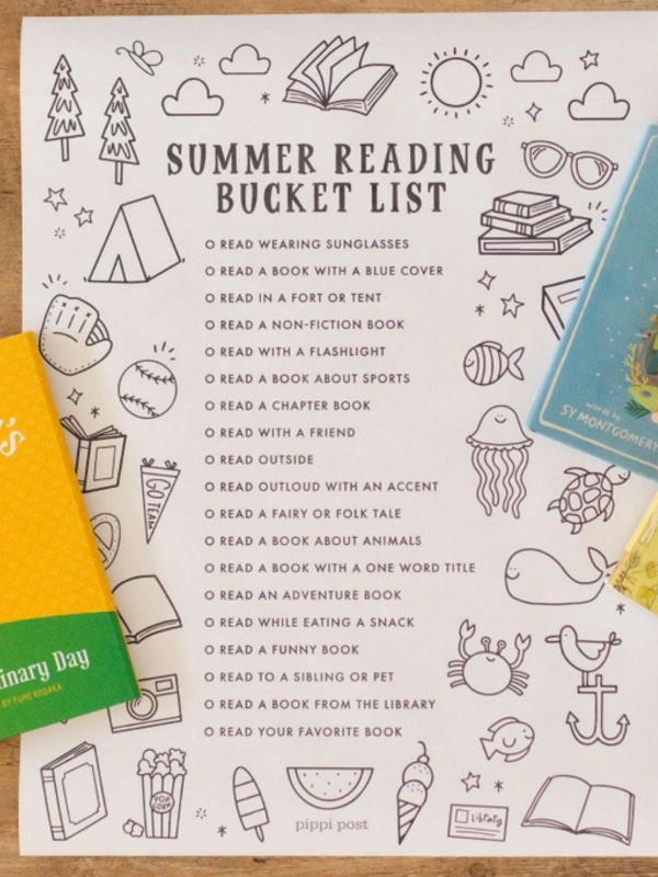 Digital Summer Reading Bucket List, 1 of 4
