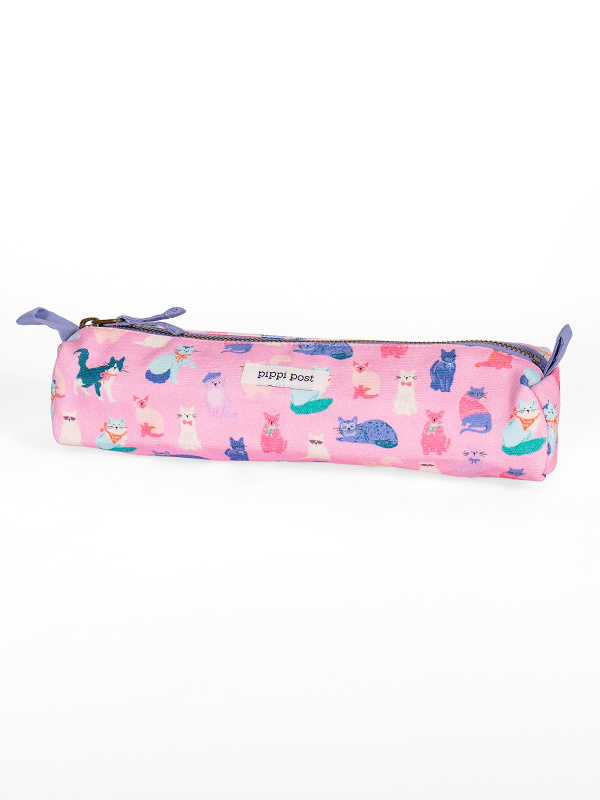 Cool Cats Pencil Pouch - Zippered Case for Pens, 4 of 4