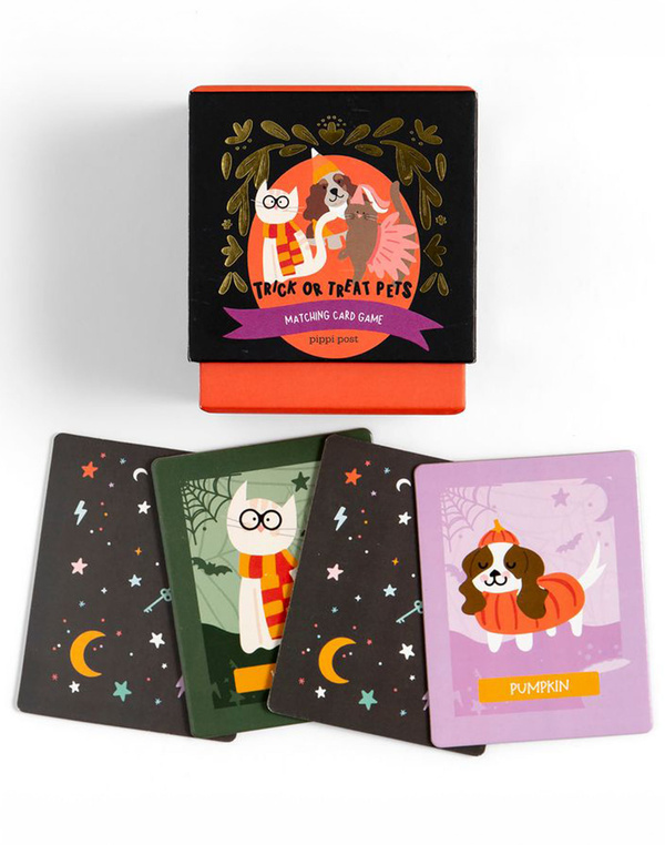 Trick Or Treat Pets Memory Card Game, 2 of 4