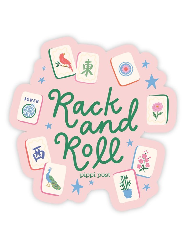 Rack and Roll Mahjong Decal Sticker, 2 of 2