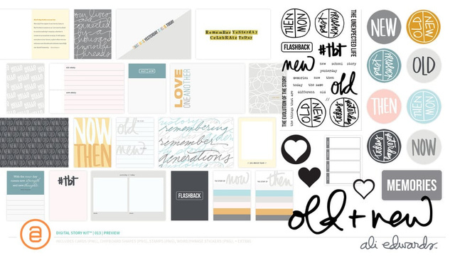 Old & New Digital Story Kit™, 1 of 1