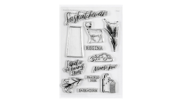 Stamp Set : 4×6 Saskatchewan by Kiley Bennett, 1 of 1