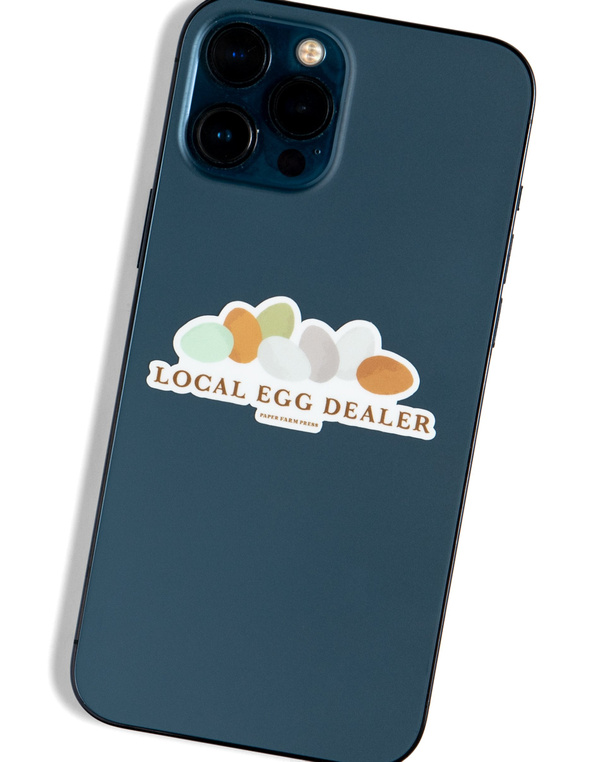 Local Egg Dealer Decal Sticker, 1 of 1