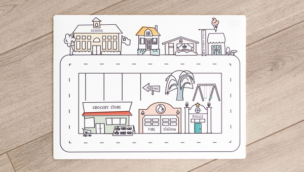 Mini Modern City Play Mat, 2 of 7