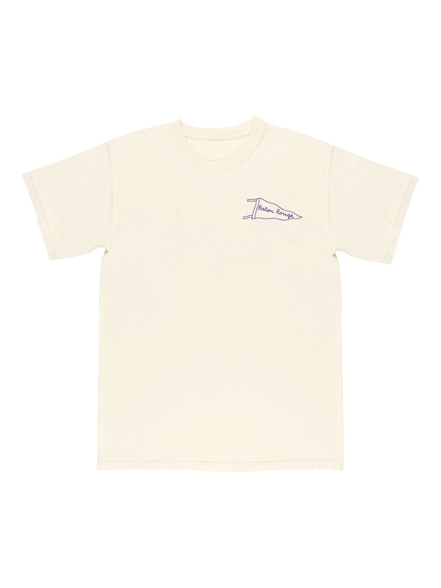 Baton Rouge Football Game Day Tee - Ivory, 5 of 5