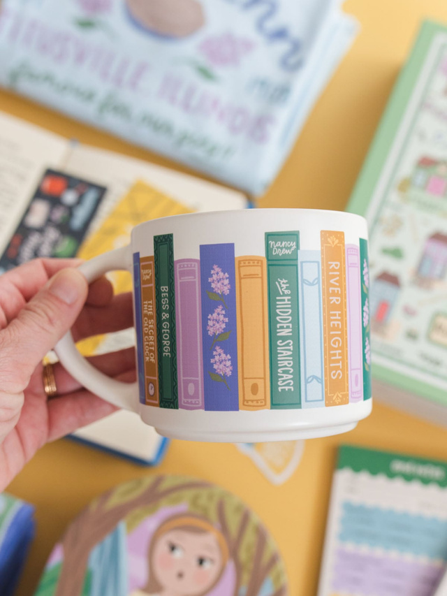 River Heights Books Large Ceramic Mug, 2 of 6