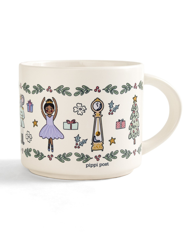 The Nutcracker Large Ceramic Christmas Mug, 4 of 5