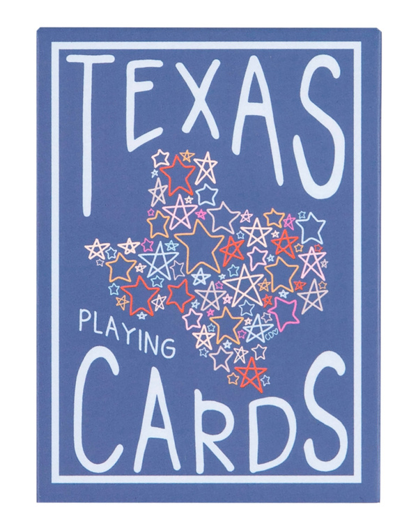 Texas Western Stars Deck of Playing Cards, 1 of 3