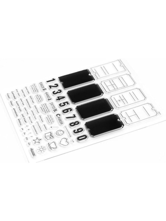 Stamp Set : 6×8 Documenter Tickets, 2 of 4