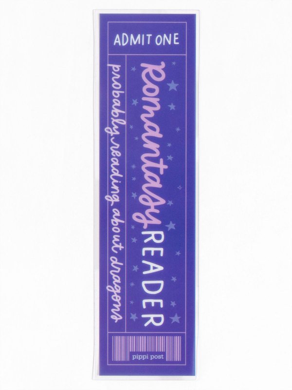 Romantasy Reader Transparent Bookmark, 2 of 2