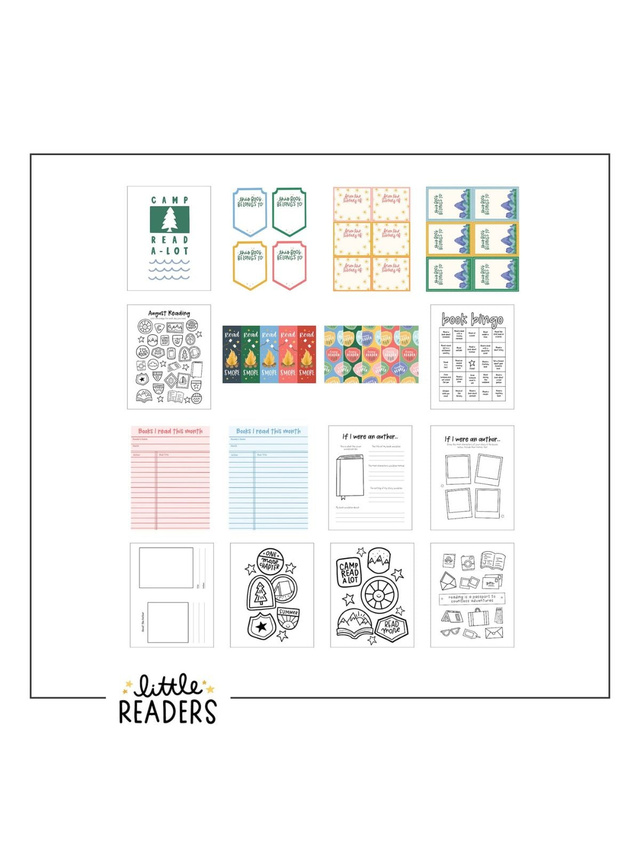 Camp Read A-Lot Little Readers Digital Bundle, 1 of 2