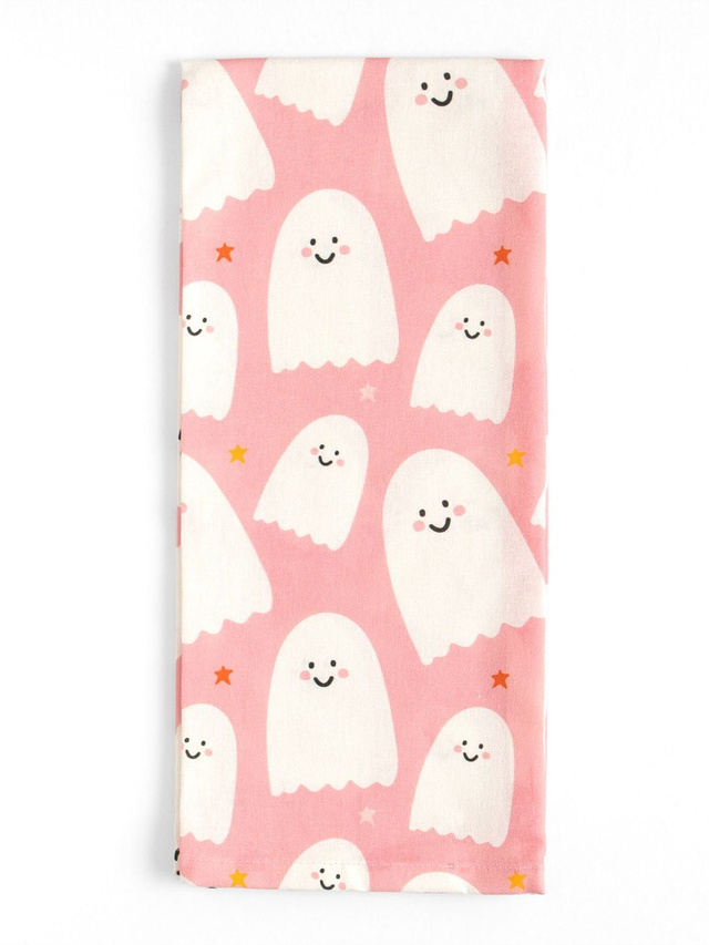Ghost Pattern Tea Towel, 3 of 3