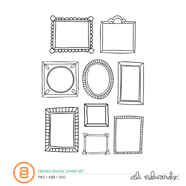 Frames Digital Stamp Set, 1 of 1