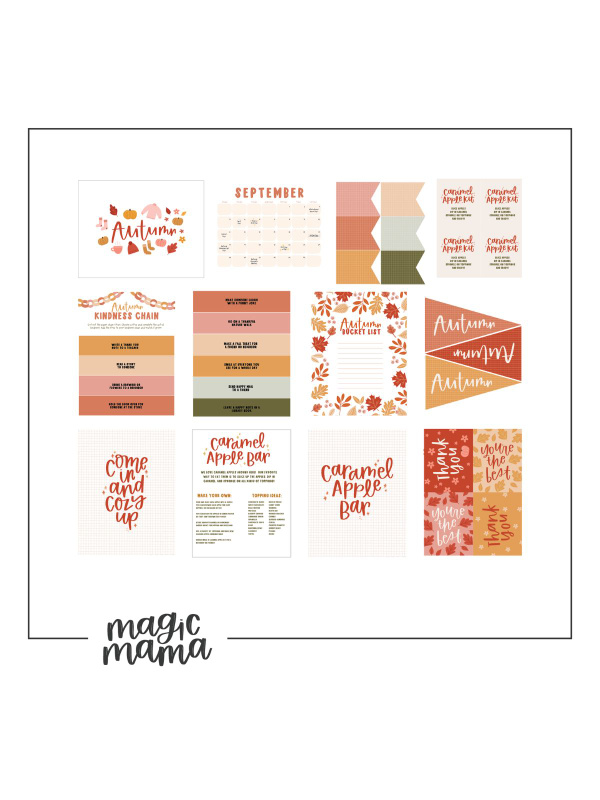 Autumn Kindness Digital Bundle, 1 of 2