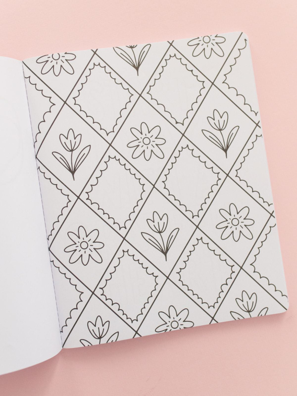 Bows & Blooms Coloring Book, 4 of 11