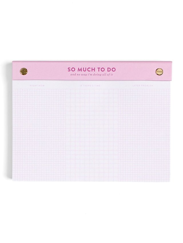 So Much To Do 6×8 Notepad, 1 of 2