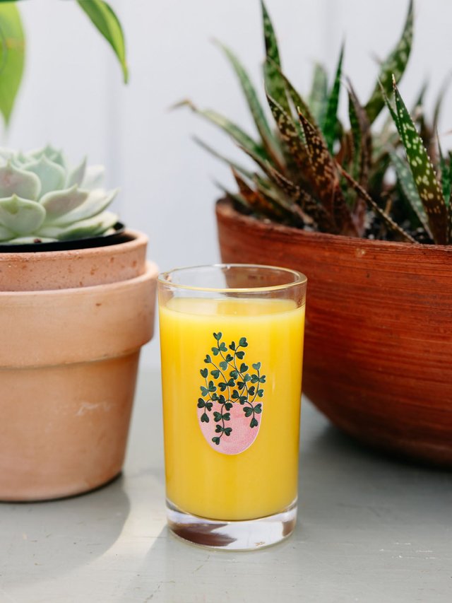Sweetheart Plant 6oz Mini Juice Glass, 1 of 3