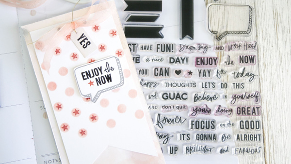 Stamp Set : 6×8 Let's Do This, 3 of 4
