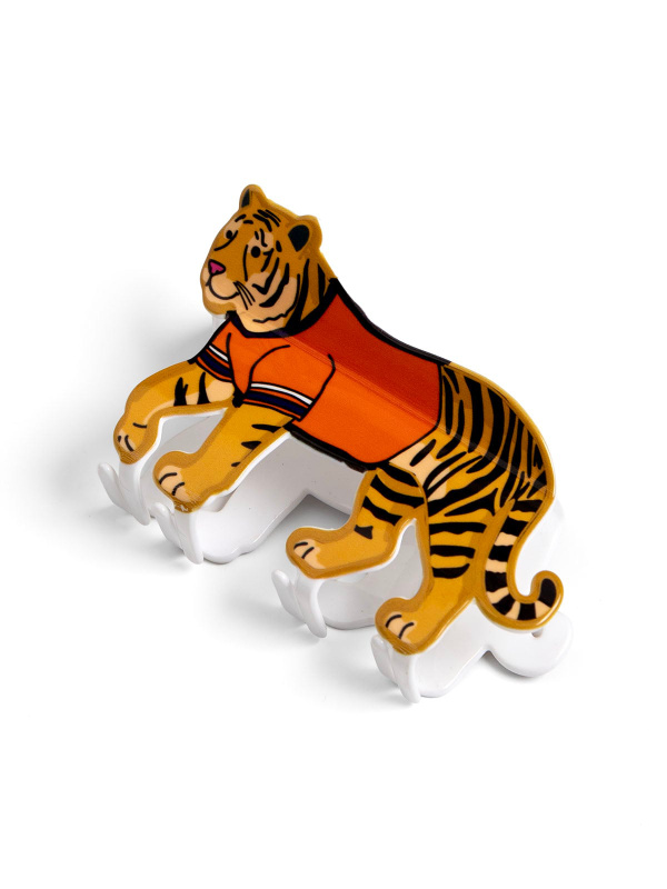 Clemson Football Game Day Claw Hair Clip, 3 of 6