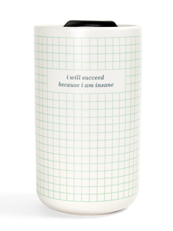 I Will Succeed 18oz Travel Ceramic Coffee Mug, 1 of 1