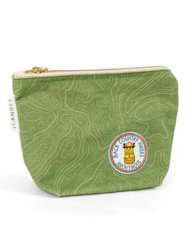 Topographic Canvas Pouch, 4 of 5