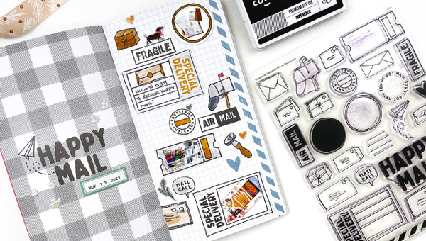 You've Got Mail Stamp Kit, 3 of 7