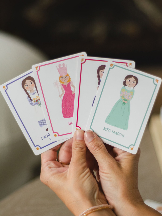 Literary Girls Go Fish Card Game, 3 of 3