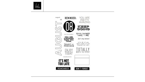Digital 4×6 August Highlights Stamp Set, 1 of 1