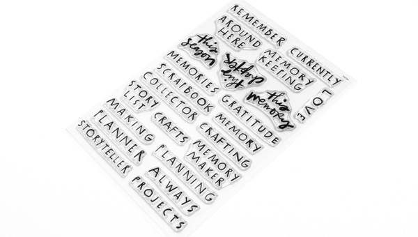 Stamps Are Fun 6×8 Stamp Set - February 2025 , 2 of 2