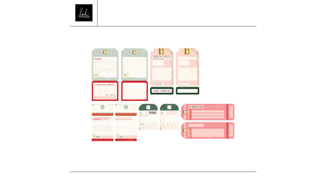 Digital Merry Little Christmas Tags, 1 of 1