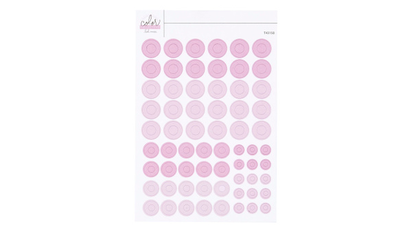 Color Collective 4×6 Mini Reinforcer Stickers - Pinkity, 1 of 1