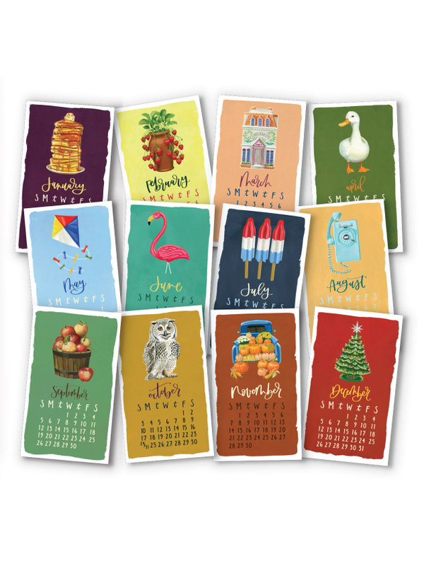 I Remember When 2027 Mini Desk Calendar + Wooden Block, 8 of 8