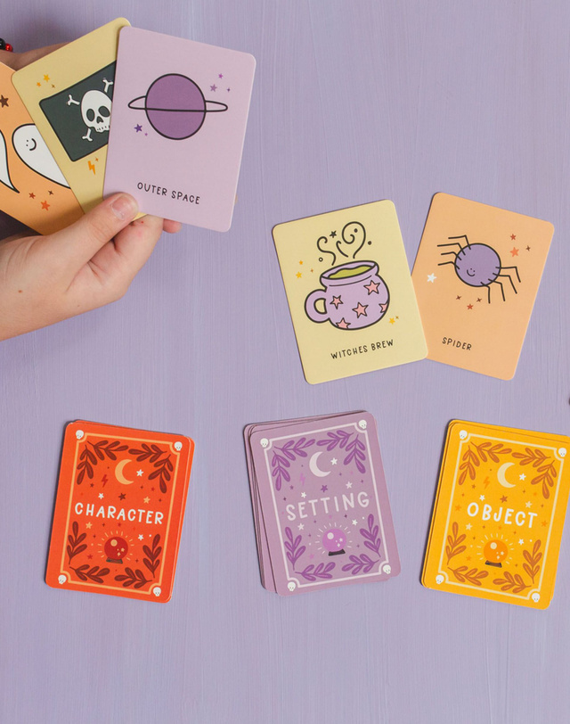 Spooky Stories Storytelling Prompts Card Game, 3 of 7