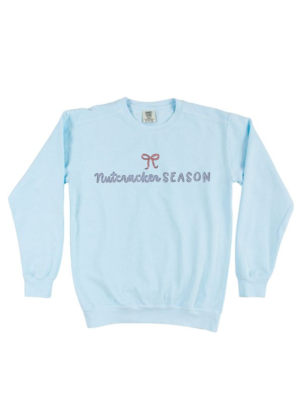 The Nutcracker Season Christmas Sweatshirt - Hydrangea, 6 of 6