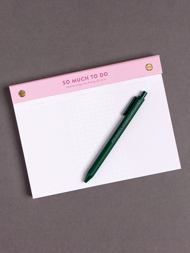 So Much To Do 6×8 Notepad, 2 of 2