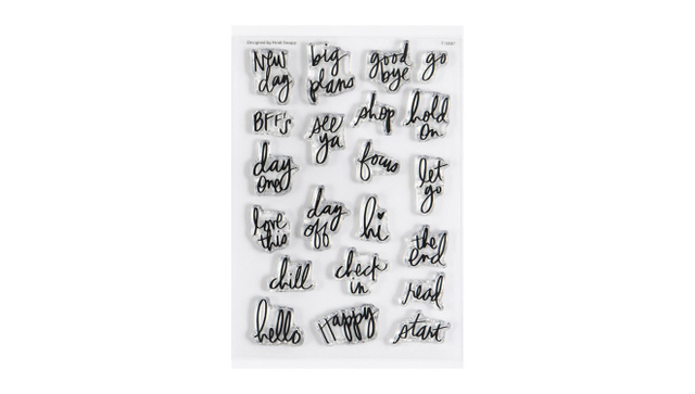 Stamp Set : 4×6 Mini Words, 1 of 1