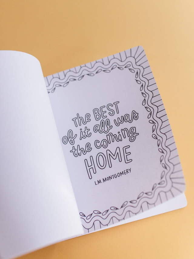 Literary Lover Coloring Book, 4 of 9